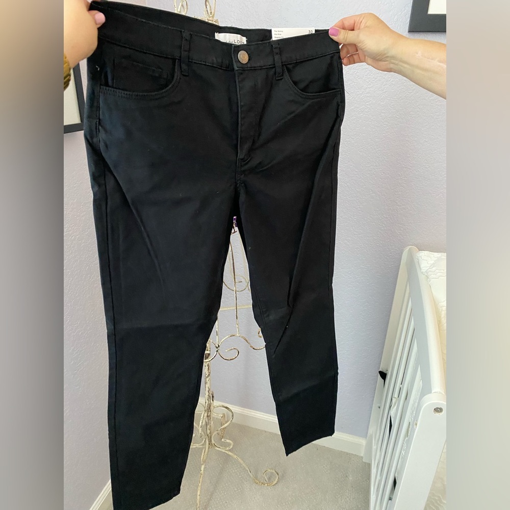 NWT LOFT The Skinny jean in black